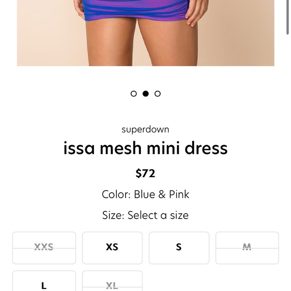 Superdown Issa Mini Dress REVOLVE - Picture 3 of 6